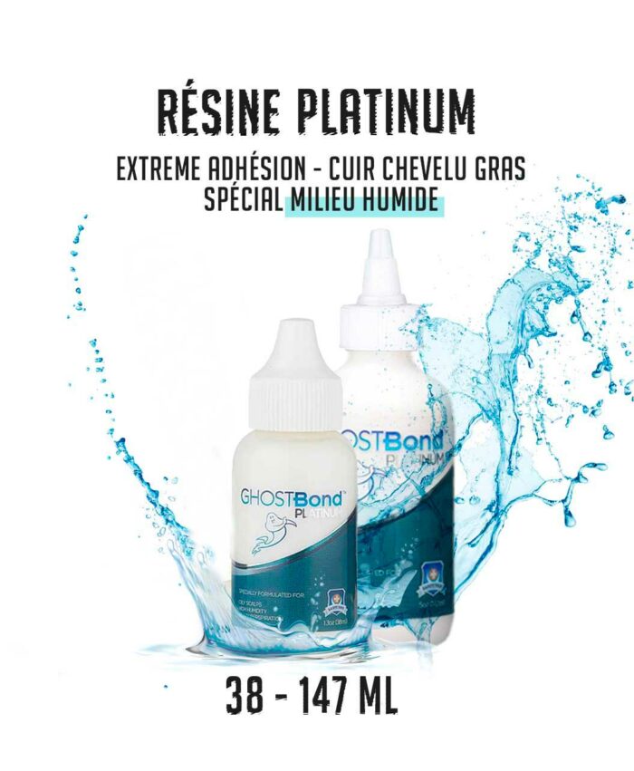 Résine PLATINUM Ghost Bond fiche produit resine capillaire platinum seule